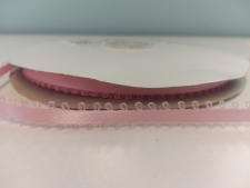 3/16 inch Picot Edge Ribbon Pink