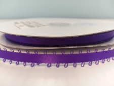 3/16 inch Picot Edge Ribbon Purple